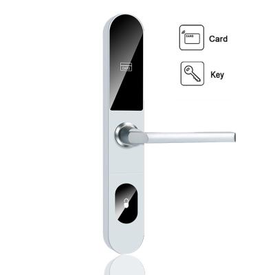 China Hotel Key Card Lock Smart Sliding Door Lock FCC Digital for sale
