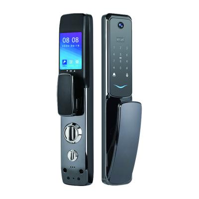 China Peephole Keyless Digital Door Lock 80mm Automatic Door Lock For Home for sale
