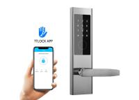 China Sistema biométrico esperto da fechadura da porta da fechadura da porta M1 do apartamento do alarme da calcadeira à venda
