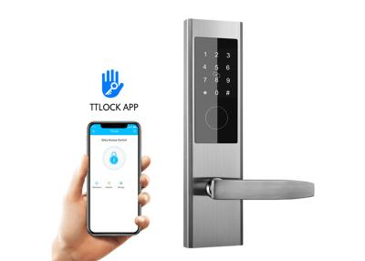 China Sistema biométrico elegante de la cerradura de puerta de la cerradura de puerta del apartamento de la alarma del pisón M1 en venta