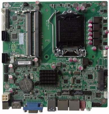 China ITX-H310DL208 enrarecen los 8vos canales de la CPU Realtek ALC662 5,1 de la GEN Inte de la mini ayuda del Itx en venta