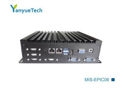 China A placa Fanless da caixa de MIS-EPIC06 IPC colou o processador central de 6 séries da geração I3 I5 I7 U à venda
