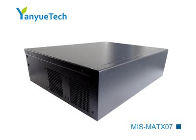 Китай MIS-MATX07 промышленный врезанный поддерживать C.P.U. битов расширения I3 компьютеров 2 горизонтальный I5 I7 продается