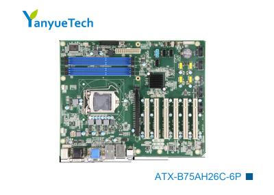 China ATX-B75AH26C-6P Intel Industrial ATX Motherboard PCH B75 Chip 2 LAN 6 COM 12 USB 7 Slot 6 PCI for sale