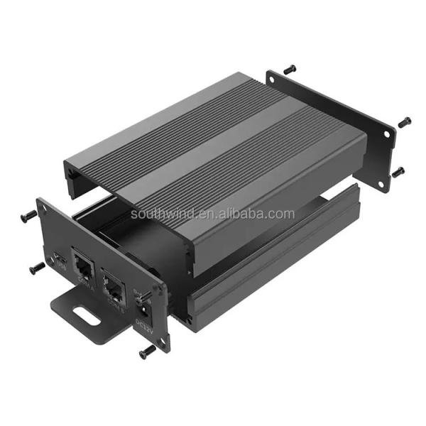 Quality Stainless Steel Custom Extruded Aluminum Enclosures for PCB Instrument Cooling Box for sale