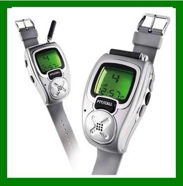 8 channel watch walkie talkie radios w/ chargers batteries earphones