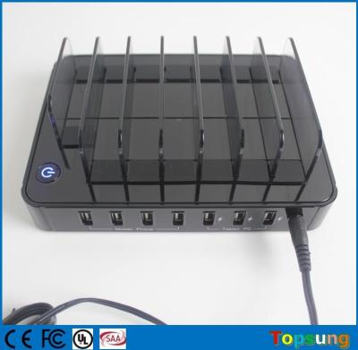 China 7 port Multi usb phone charger station desk charging for cell phone Smartphone for sale