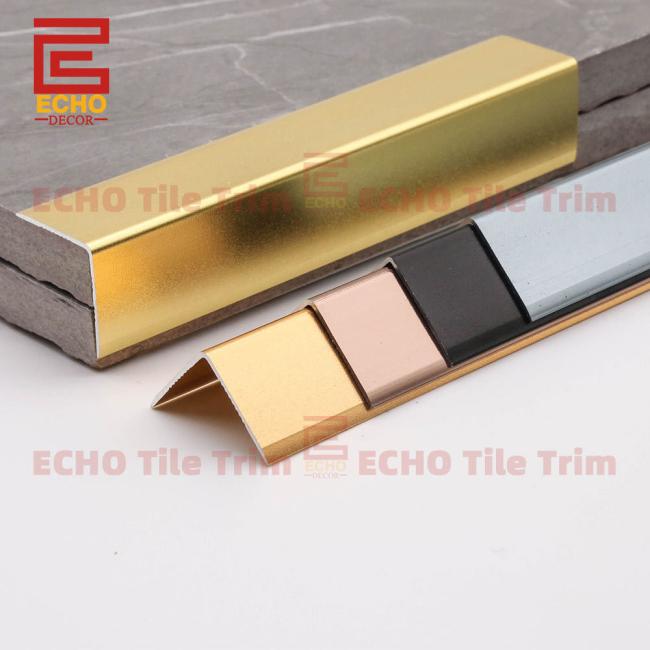 L Shaped Corners Aluminum Tile Trim
