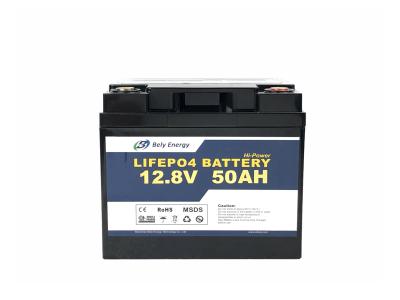 China Califique una batería de la ión de litio IP65 de la bici 12v 50ah de E para el panel solar en venta