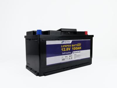 China 12V 100Ah Lithium RV House Batteries Electric Tricycle Lithium Battery For Camper Van for sale