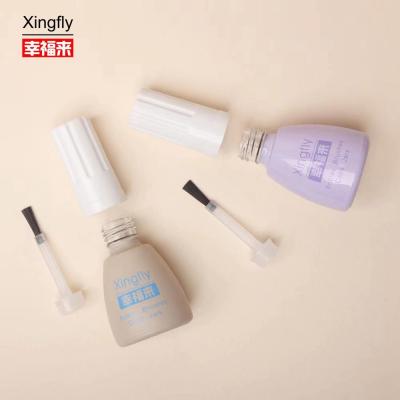 China Smooth Empty Round Nail Polish Bottles  5-15ml for Decoration for sale