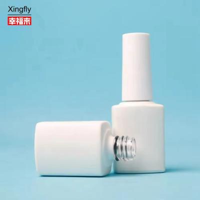 Китай 8ml Nail Polish Glass Bottle Square With Brush Empty Gel Uv Nail Polish Bottle продается