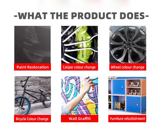 Professional Car Paint Spray 450ml No Electroplating Process With Stable Formula 1