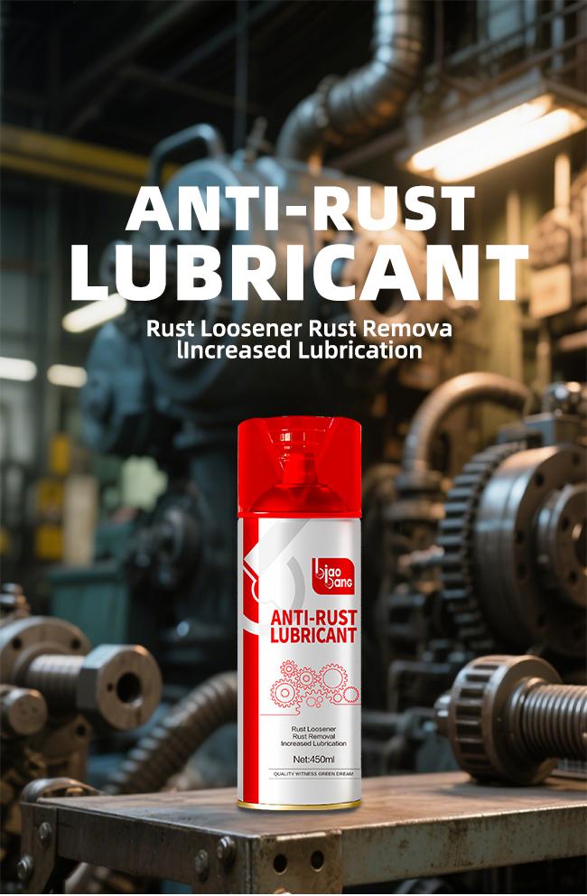 Long Lasting Anti Rust Lubricant Spray 450ml With Deep Penetration 0