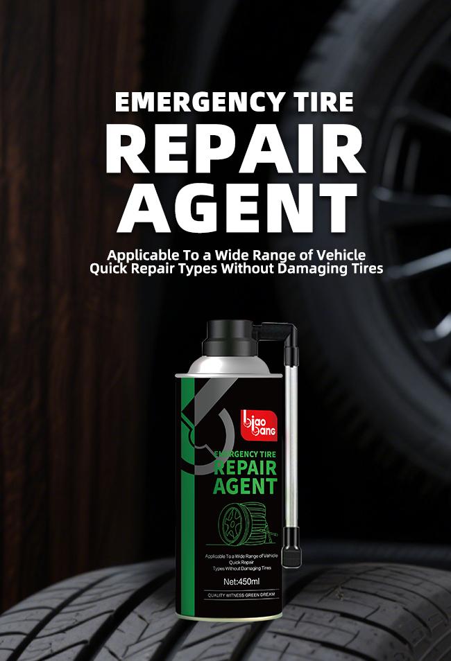 Emergency Flat Tyre Repair Spray Car Repair Spray 450ml Easy To Operate 0