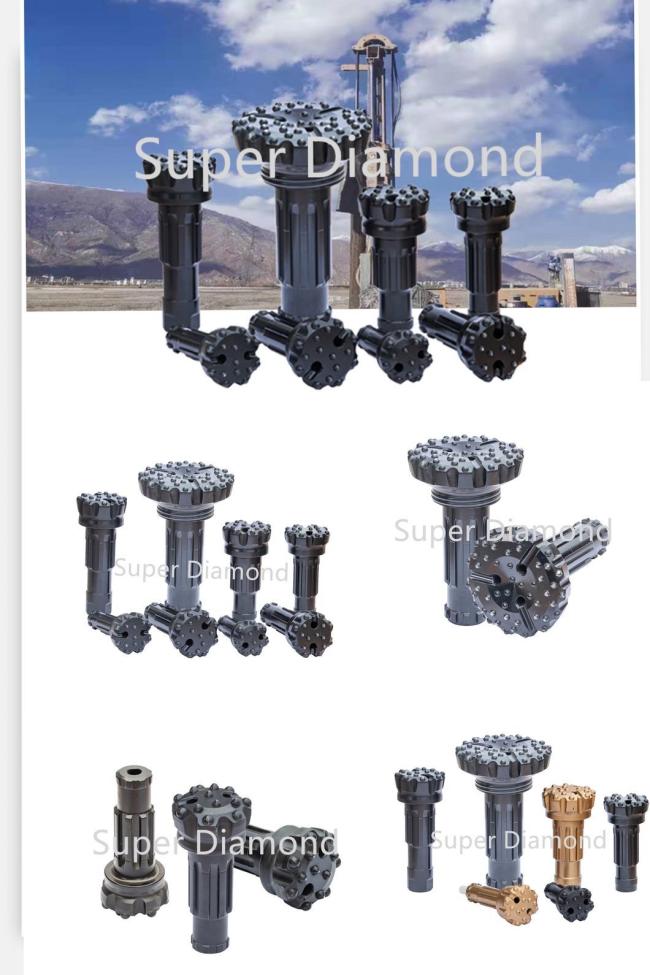 Rock Drilling Tools 4 Inch Down The Hole DTH Hammer for Mining Water Well