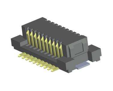 China Male Automotive Board To Board Power Connector 0.5A 0.5mm Pitch for sale