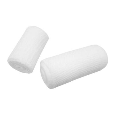 China First Aid PBT Bandage Roll PBT Medical Elastic Crepe Bandage With Clips for sale