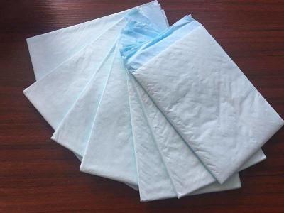 China Soft Feeling Diaper Incontinence Pad Fluff Pulp Material PE Backsheet for sale