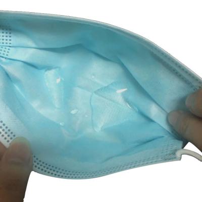 China Adult Breathable Meltblown Layer Disposable Protective Face Mask for sale