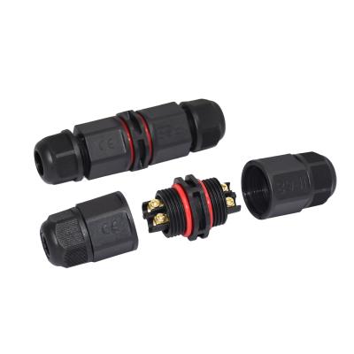 China IP68 Rubber AC DC M20 2 Pin Waterproof Connector For LED Module & Driver for sale