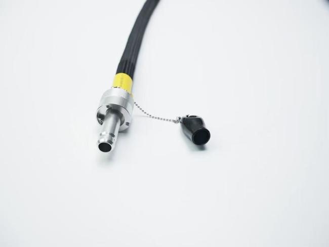 Large core diameter fiber optic cable for hair removal laser applications