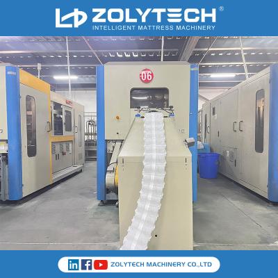 China ZOLYTECH ZLT-PS150S automatizou a altura de bobinamento 100-250mm da mola da máquina 150pcs/min da mola do colchão para a rede do colchão à venda