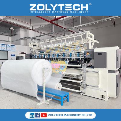 China Mattress Quilting Machine ZOLYTECH Industry Quilting Machine For Clothing for sale