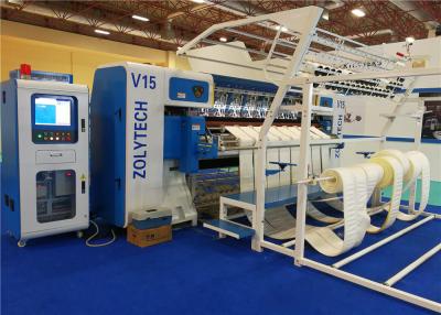 China Máquinas de costura multifuncionais do colchão dos testes padrões da máquina 300 da beira do colchão à venda