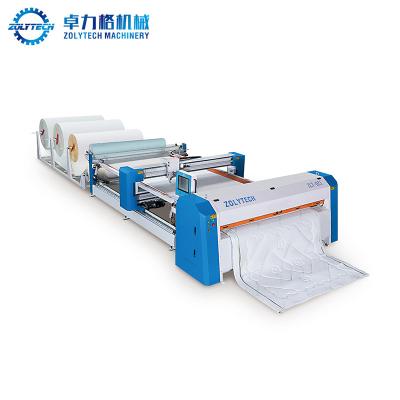 China ZOLYTECH DZ1 3000rpm single needle quilting machine high speed computerized chain stitch for quilts for sale