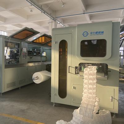 China ZOLYTECH Pocket Spring Coiling Machine Pocket Spring Production Line ZLT-PS150S Height 100-250mm for sale