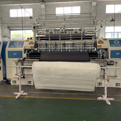 China ZLT-YS96 500-1100rpm mattress quilting machine lock stitch for quilts ZOLYTECH mattress machinery for sale