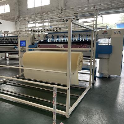 China WV8 High speed computerized chain stitch mattress quilting machine for mattress 25.4mm needle distance for sale