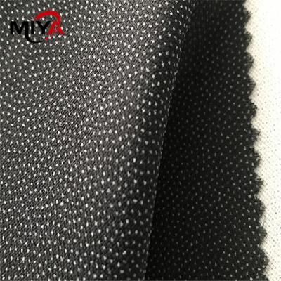 China 80gsm Fusing Fabric Twill Weaving Cotton Fusible Interlining for sale
