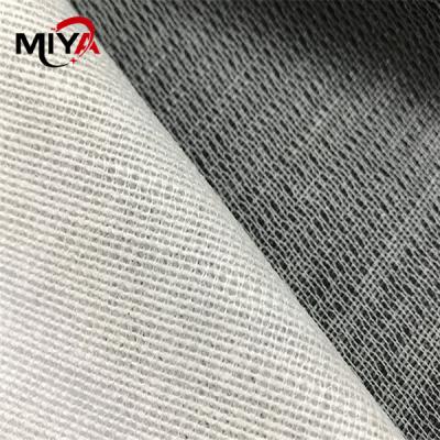 China Jacket Adhesive Viscose Knitted Fusible Interlining for sale