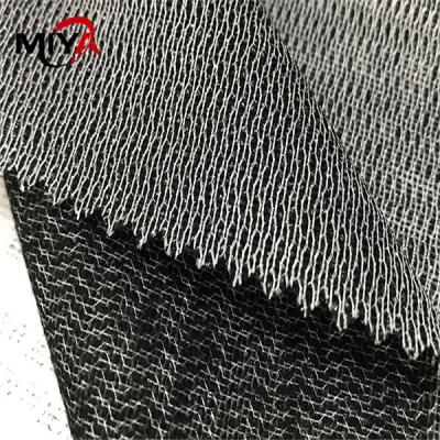 China Weft Inserted Polyester PA Coating Woven Fusing Interlining for sale