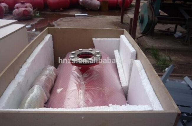 air cannon packing