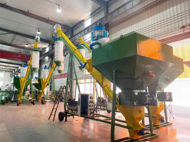 Cement silo feeding system overview