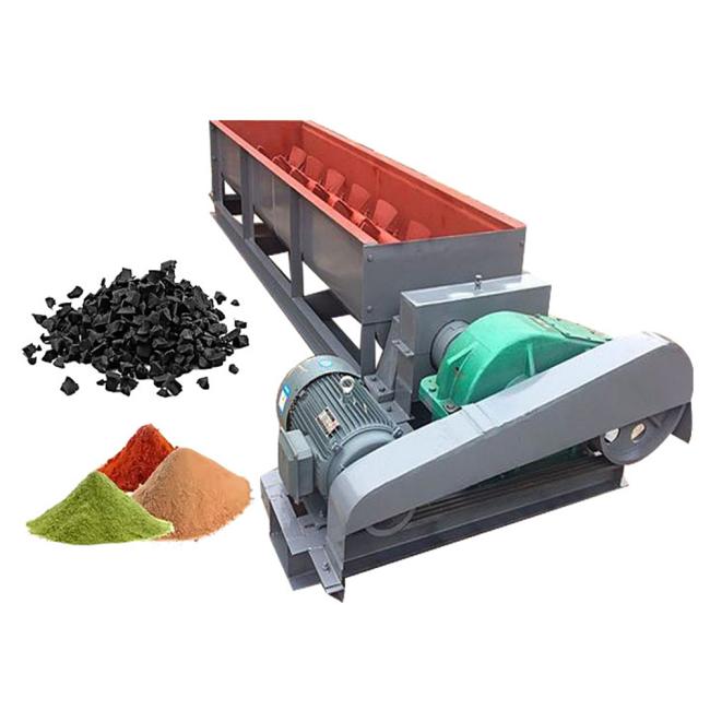 Custom screw conveyor feeding mechanism detail