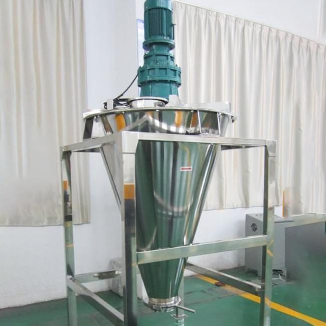 High-efficiency ribbon mixer production facility