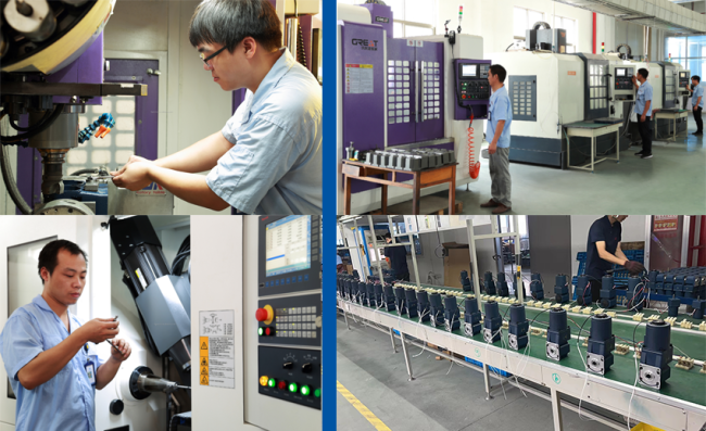 gear motor working shop