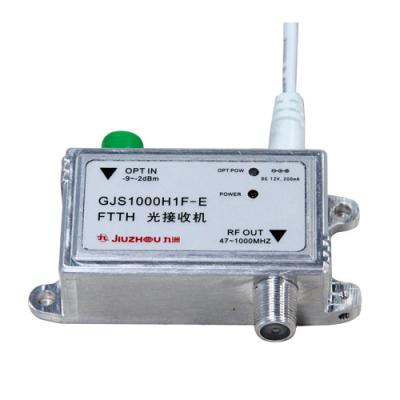 China GJS1000H1F-E Mini Optical Receiver , Indoor FTTH Optical Receiver Easy Install for sale