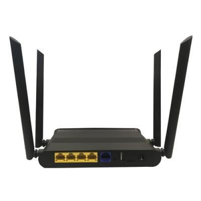 China CS12004D 1166Mbps 4 Antennas 2.4G 5G Dual Band Wifi Router for sale