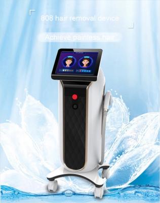 China 1500W 808nm Diode Laser Hair Removal , Painless Permanent 755nm Alexandrite Laser for sale