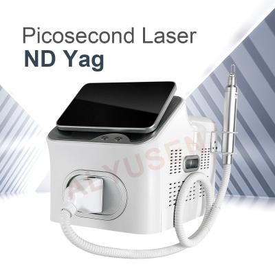 China Tragbare Pico-Laser-Pikosekunden-Laser-Pikosekunden-Laser-Tattoo-Entfernung Maschine Tattoo Entfernung 1064nm Picosekunden zu verkaufen
