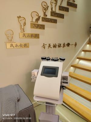 China 2024 Portable Household RF 6 In 1 40K Ultrasound Body Slimming Ultrasonic Vacuum Cavitation Liposlim Machine à venda