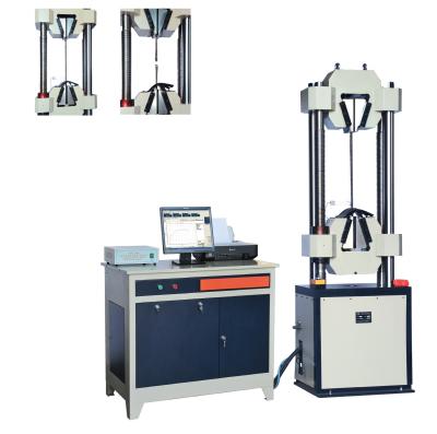 China 60 Tons Stranded Wire Computerized Servo Hydraulic Testing Machine 600KN for sale