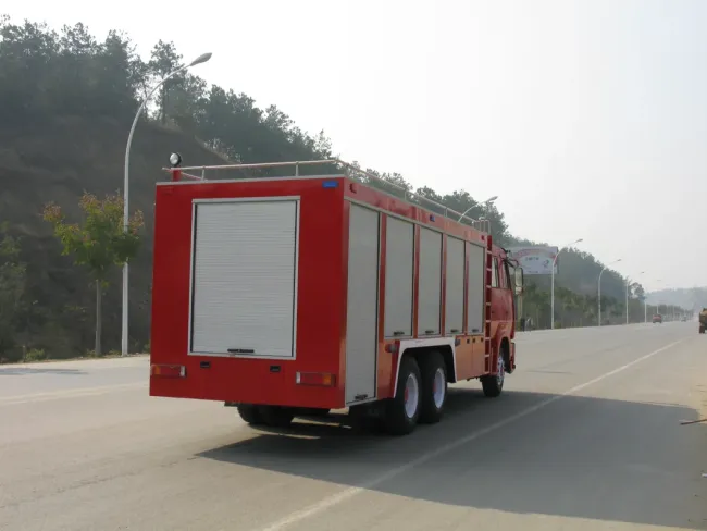 16tons Fire Engine Water and Foam Tanker Fire Fighting Truck