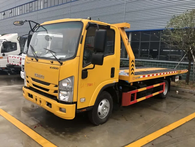 4tons 5tons 8tons Road Wrecker Road Platform Towing Wrecker for Sale