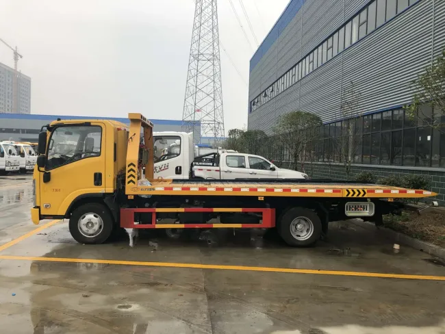 4tons 5tons 8tons Road Wrecker Road Platform Towing Wrecker for Sale